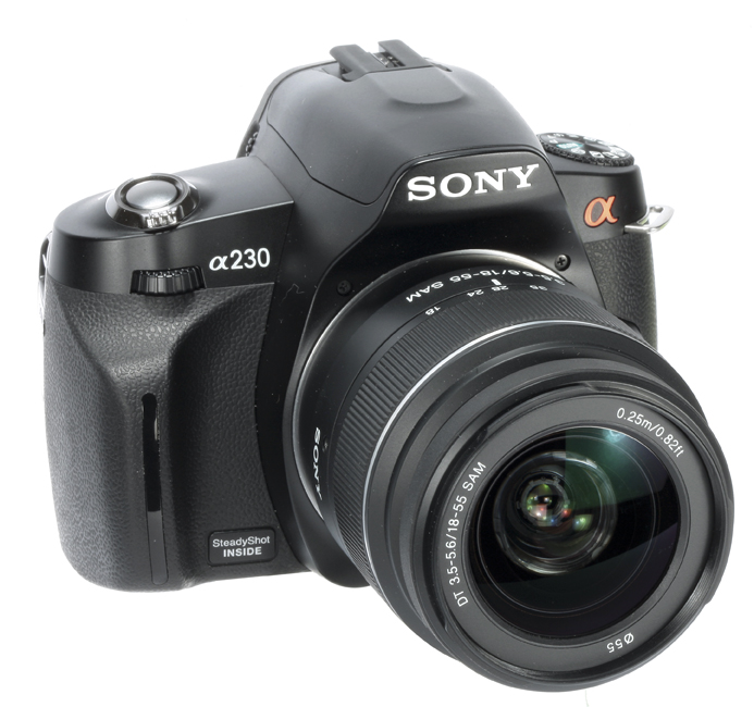 Sony A230 side on