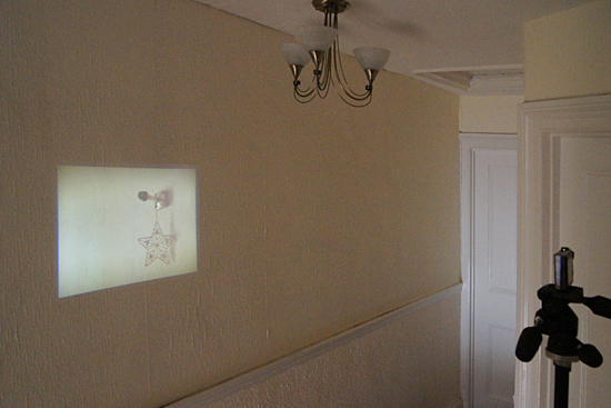 Nikon S1000pj review - camera and projector live sample