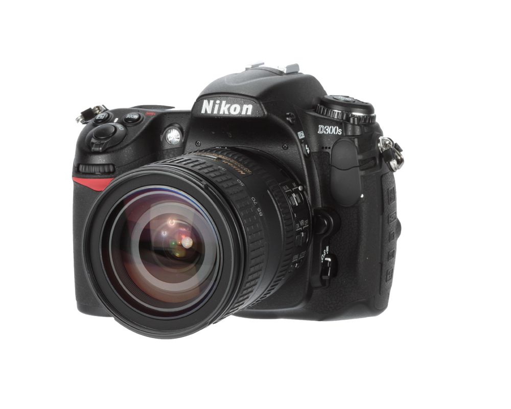 Nikon D300s review product image - front left angle