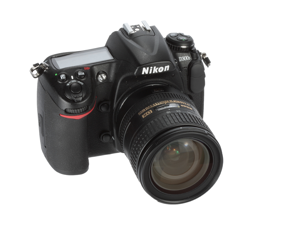 Nikon D300s review product image - front right angle