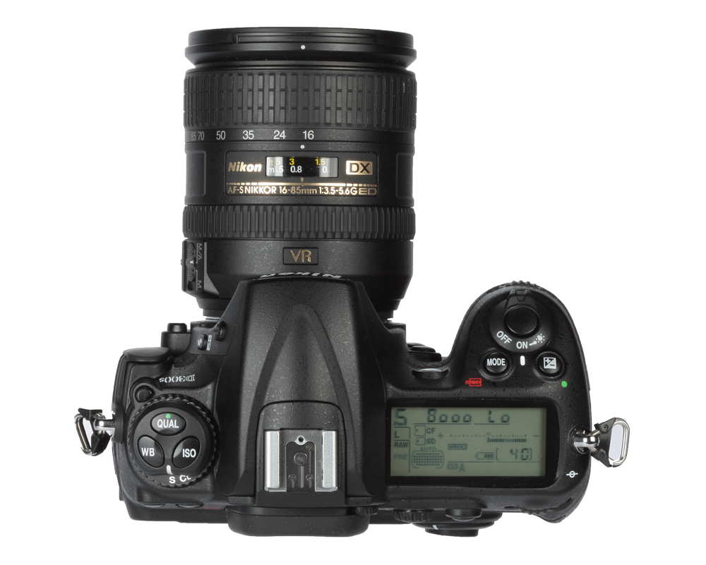 Nikon D300s review product image - top