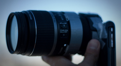 Apple iPhone-O-Scope DSLR lens modification