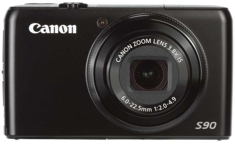 Canon Powershot S90 front