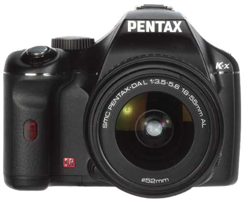 Pentax K-x front