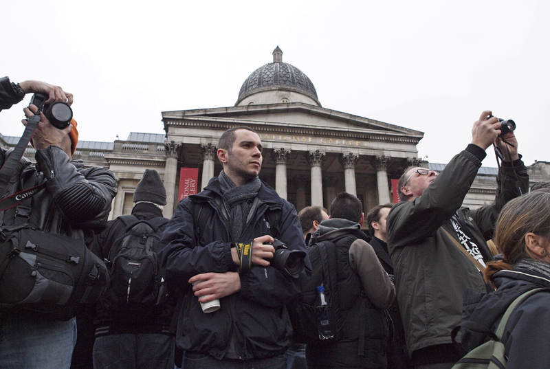 Mass Photo Gathering, Trafalgar Square