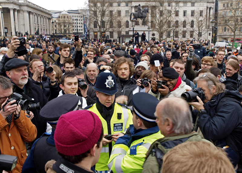 Mass Photo Gathering, Trafalgar Square