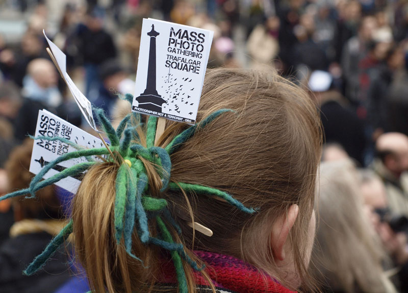 Mass Photo Gathering, Trafalgar Square