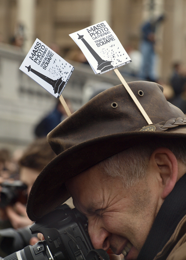 Mass Photo Gathering, Trafalgar Square