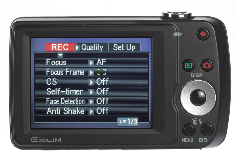 Casio EX-Z33 product image rear back