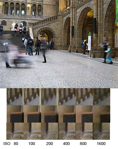 Canon A495 review test sample image ISO sensitivity