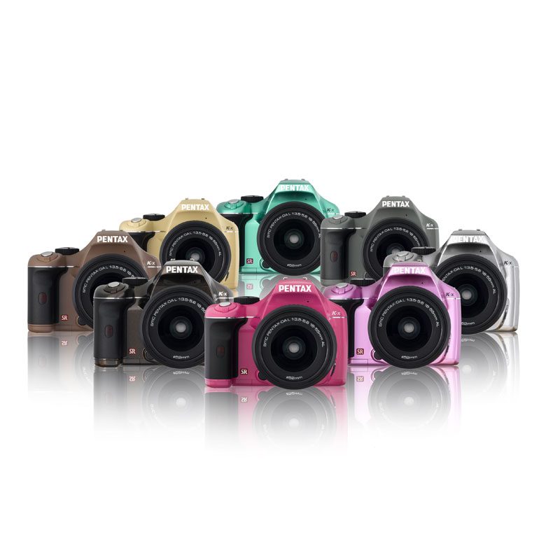 Pentax K-x colours