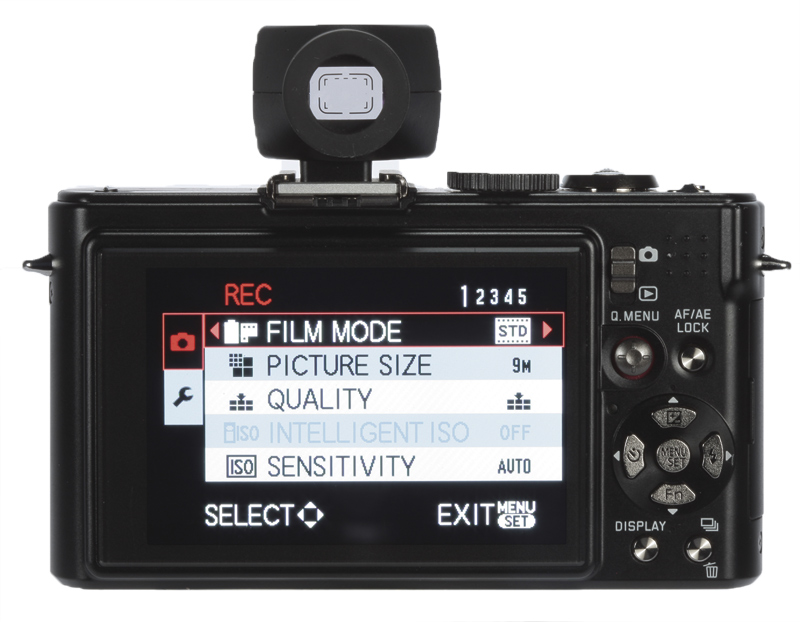 Leica D-Lux 4 product image - back rear screen