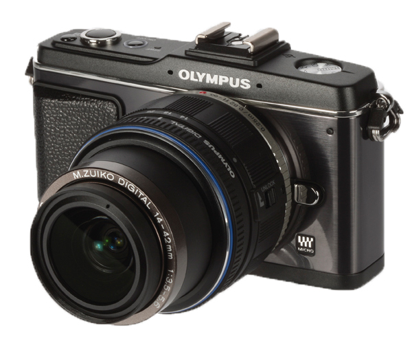 GF1 vs E-P2: EP2 front product image
