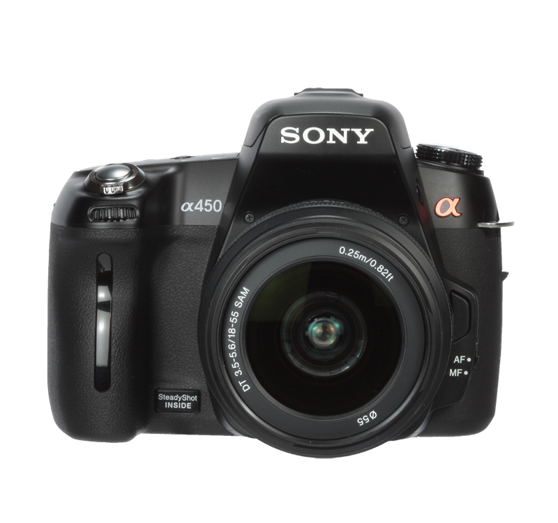 Sony a450 product front on