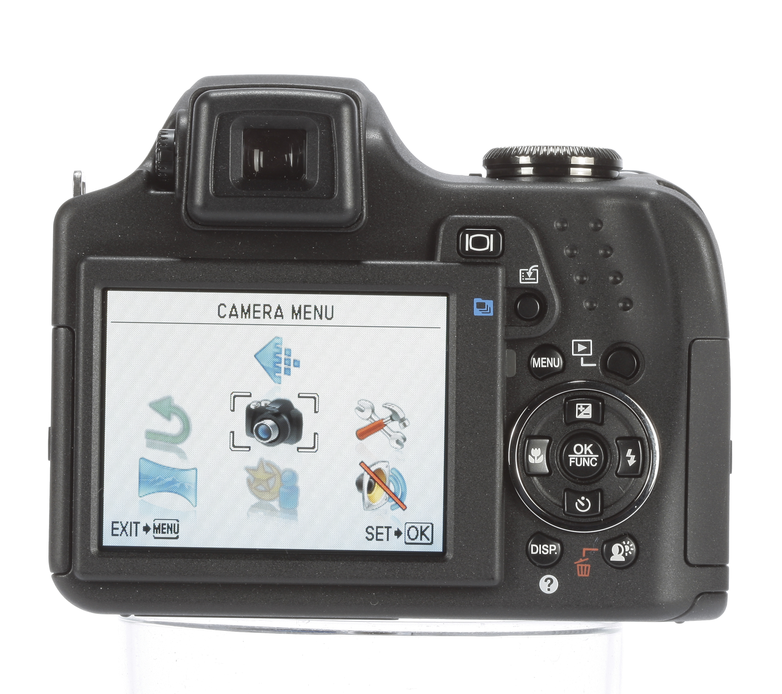Olympus 590 back