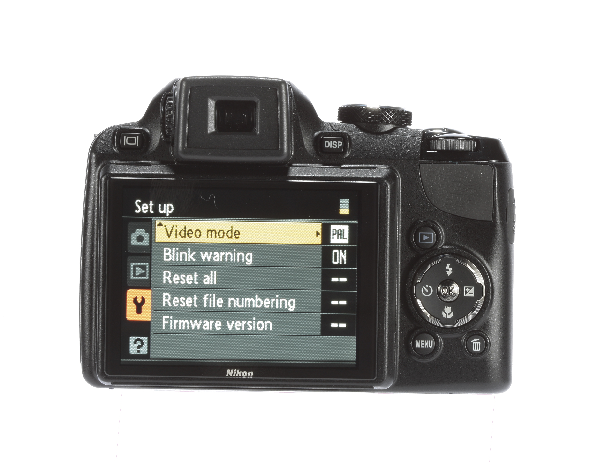 Nikon P90 Back