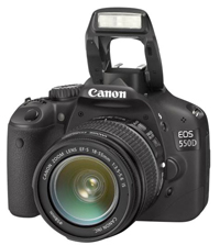 Canon EOS 550d digital slr camera