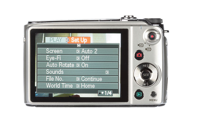Casio EX-FH100 product image rear back
