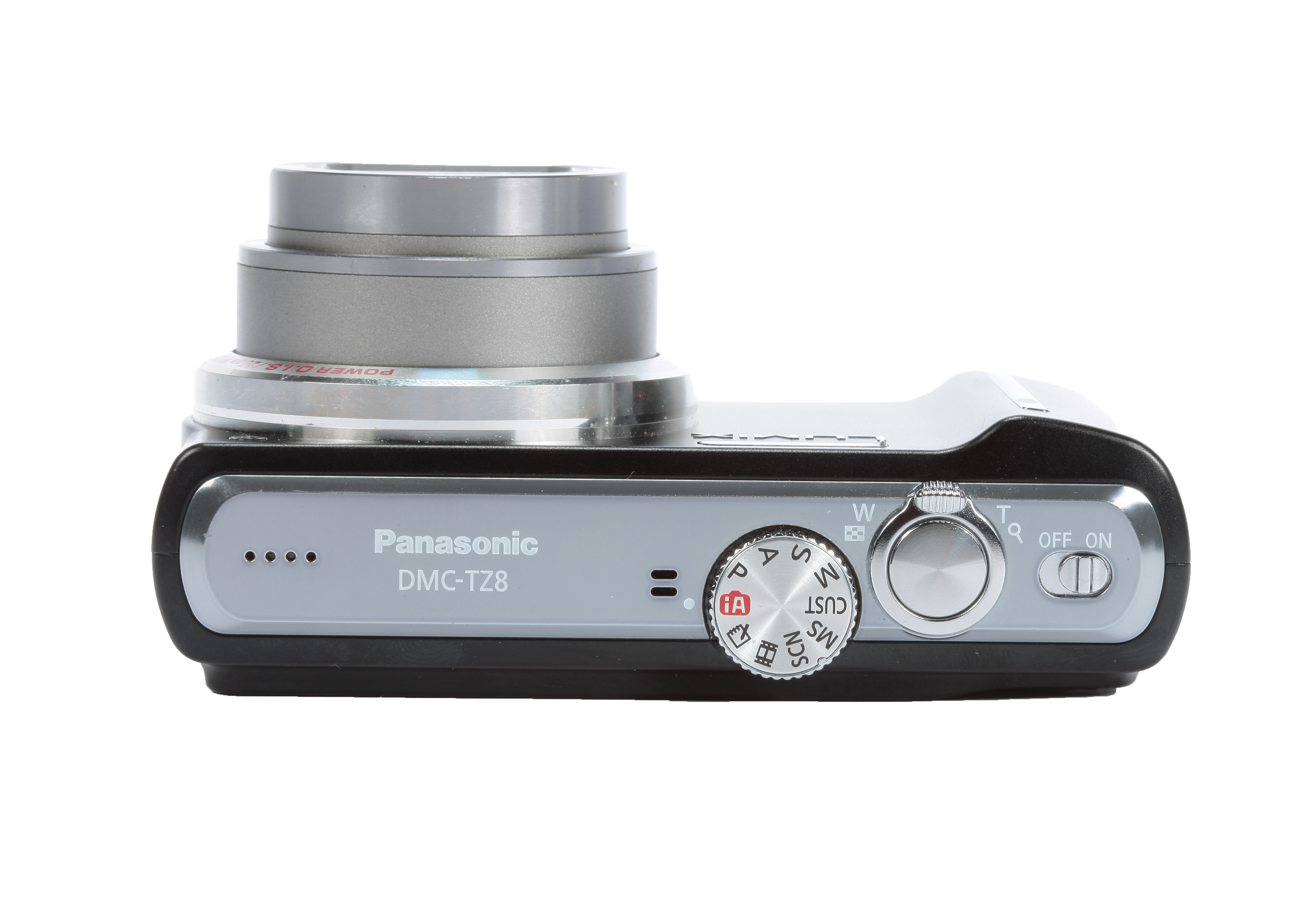 Panasonic TZ8 product image top
