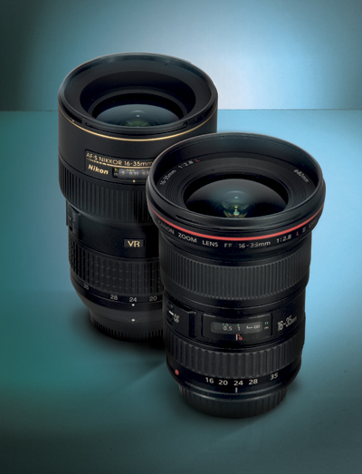 Canon vs Nikon: 16-35mm Lens Grouptest