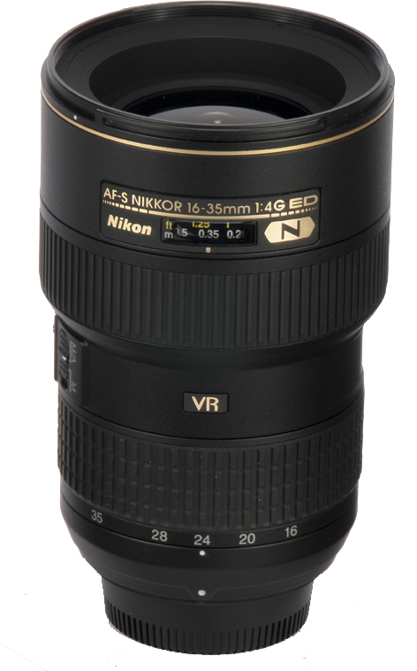 Nikon 16-35mm wide angle lens from wide angle head to head