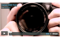User videos of the 550d