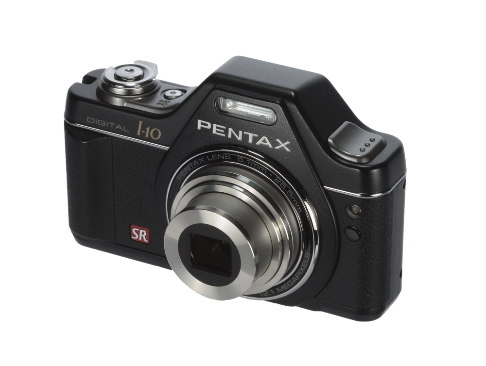 Pentax i-10 review product image front angle