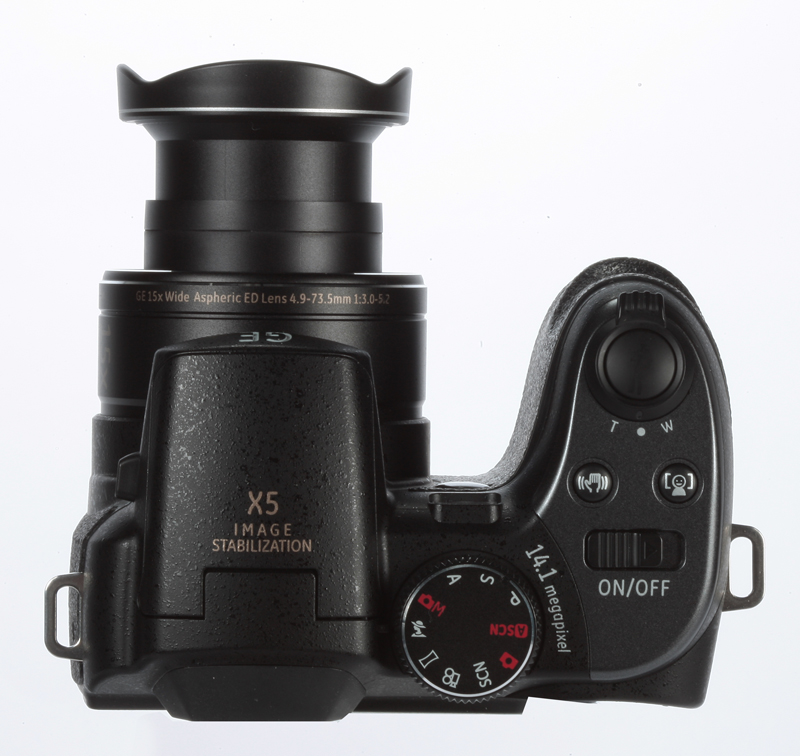 Product shots of the GE X5