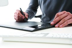 Computer accessories graphics tablet