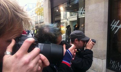 Photography flashmob