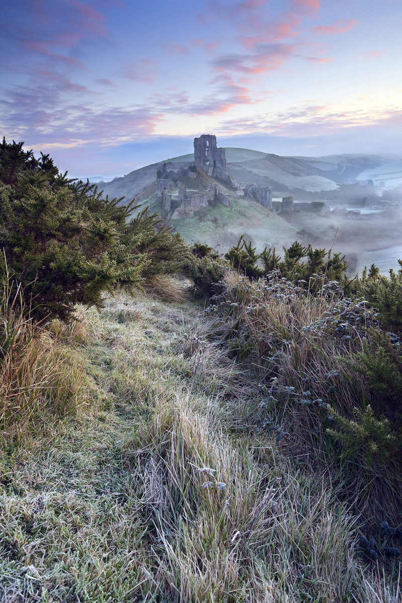 Take A View Landscape photographer of the year winner Antony Spencer's image of Corfe Castle