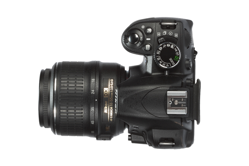 Nikon D3100 product image top