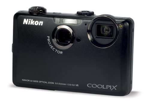 Nikon S1100pj front view