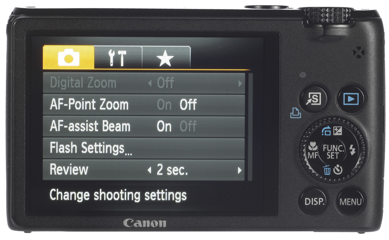 Canon S95 Product shot