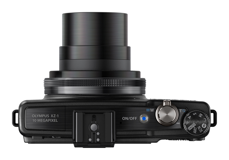 Olympus XZ-1 high-end compact camera: top