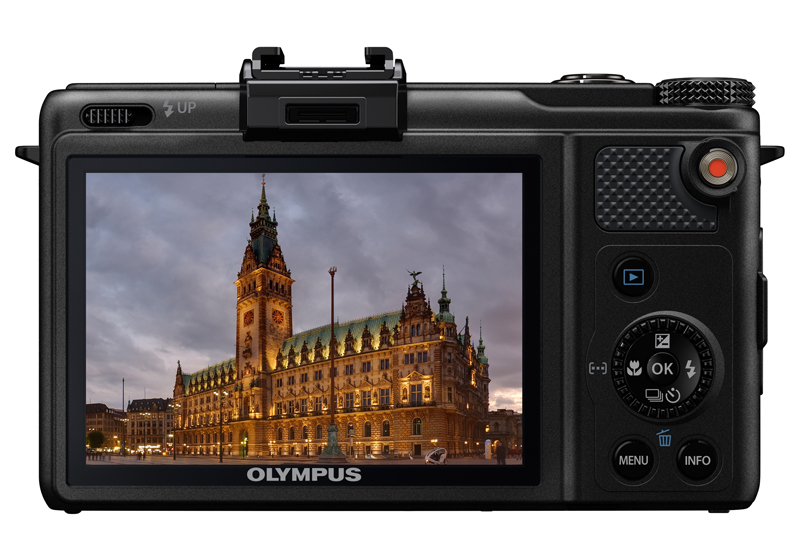 Olympus XZ-1 high-end compact camera: rear back