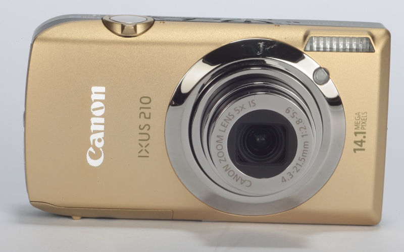 Canon IXUS 210 product shot - front