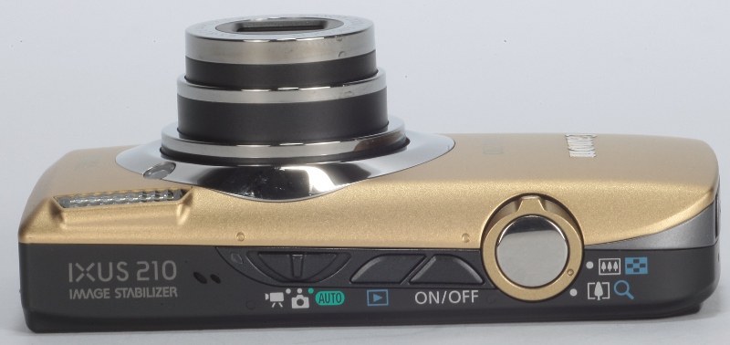 Canon IXUS 210 product shot - side