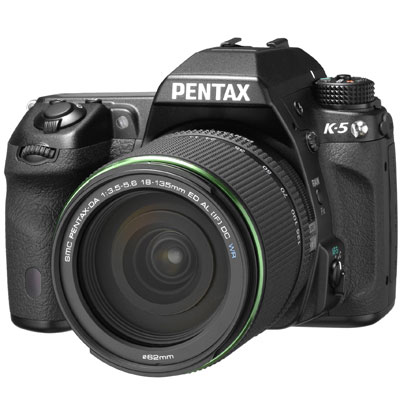 Pentax K-5 product image front angle