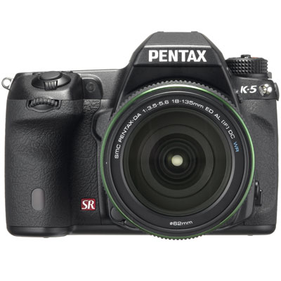 Pentax K-5 product image front on