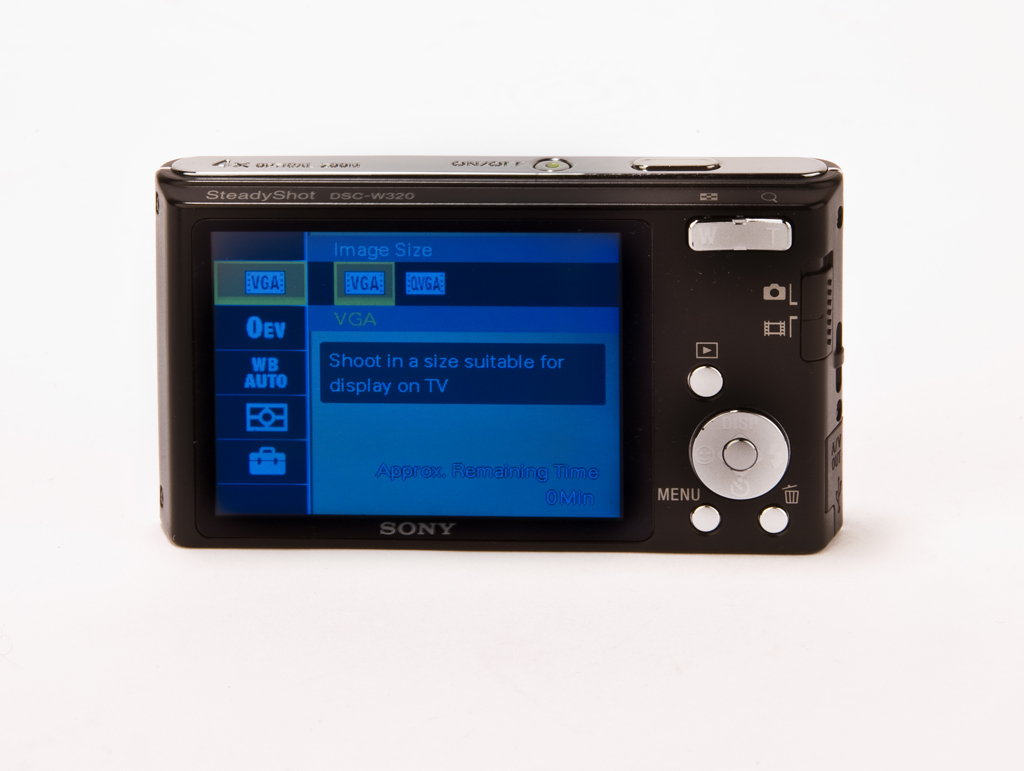 Sony W320 Product Shots