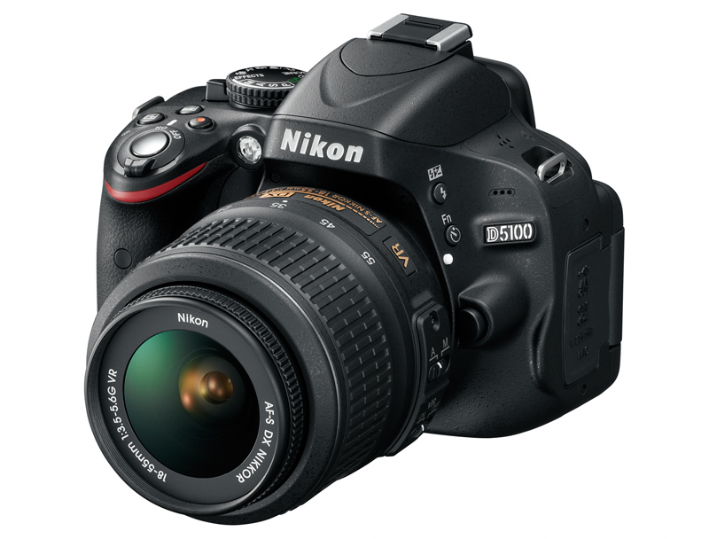 Nikon D5100 product image front angle