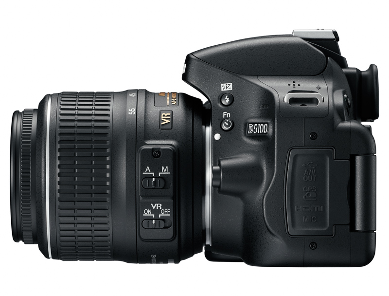 Nikon D5100 product image side