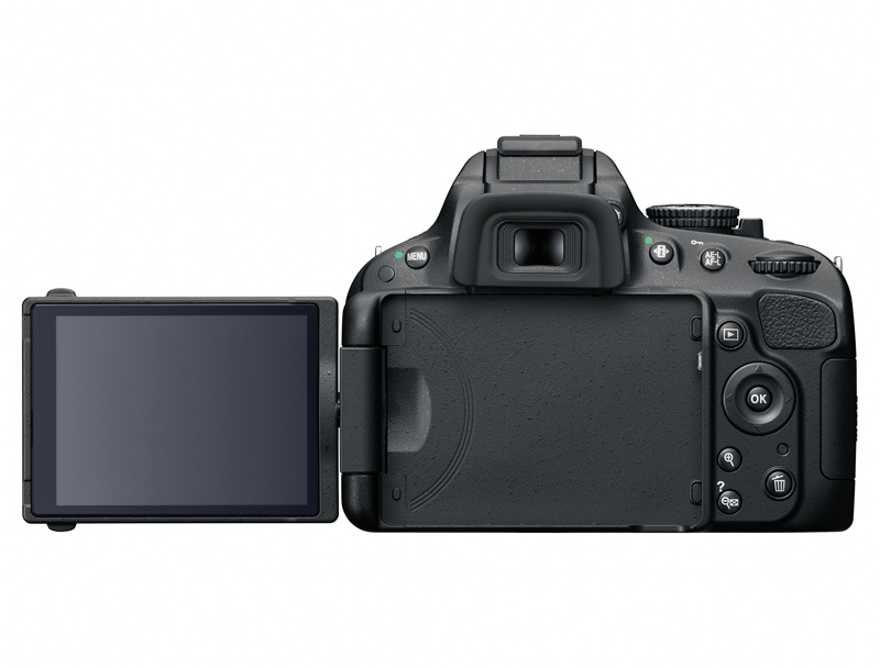 Nikon D5100 product image rear screen out