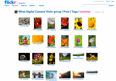 Flickr competition