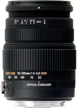 Sigma 50-200mm f/4-5.6 DC OS HSM