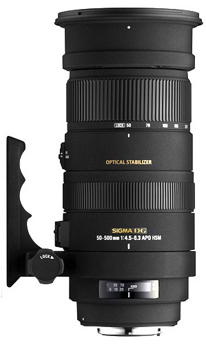 Sigma APO 50-500mm f/4.5-6.3 DG OS HSM