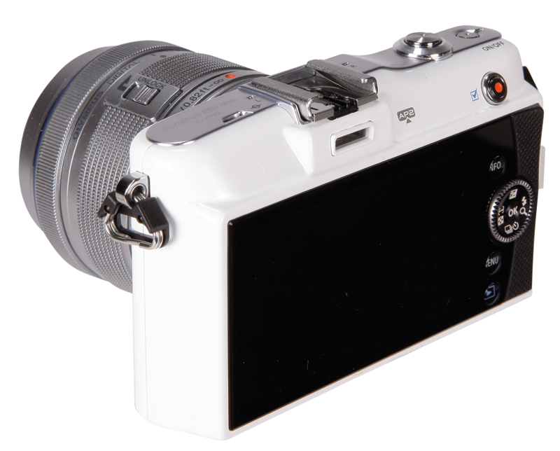 Olympus E-PM1 rear | News | What Digital Camera