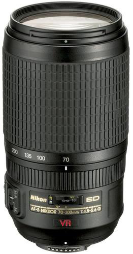 AF-S VR Nikkor 70-300mm f/4.5-5.6G IF-ED