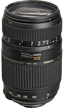 Tamron A& 70-300mm f/4-5.6 Di LD Macro
